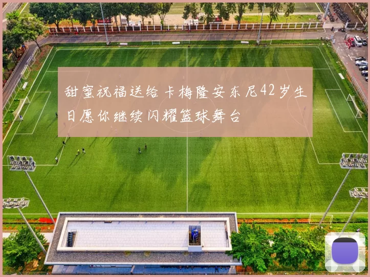 甜蜜祝福送给卡梅隆安东尼42岁生日愿你继续闪耀篮球舞台